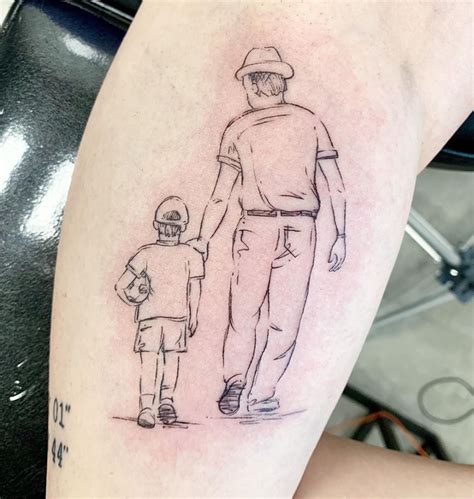 Tatuaggio nonni e nipote